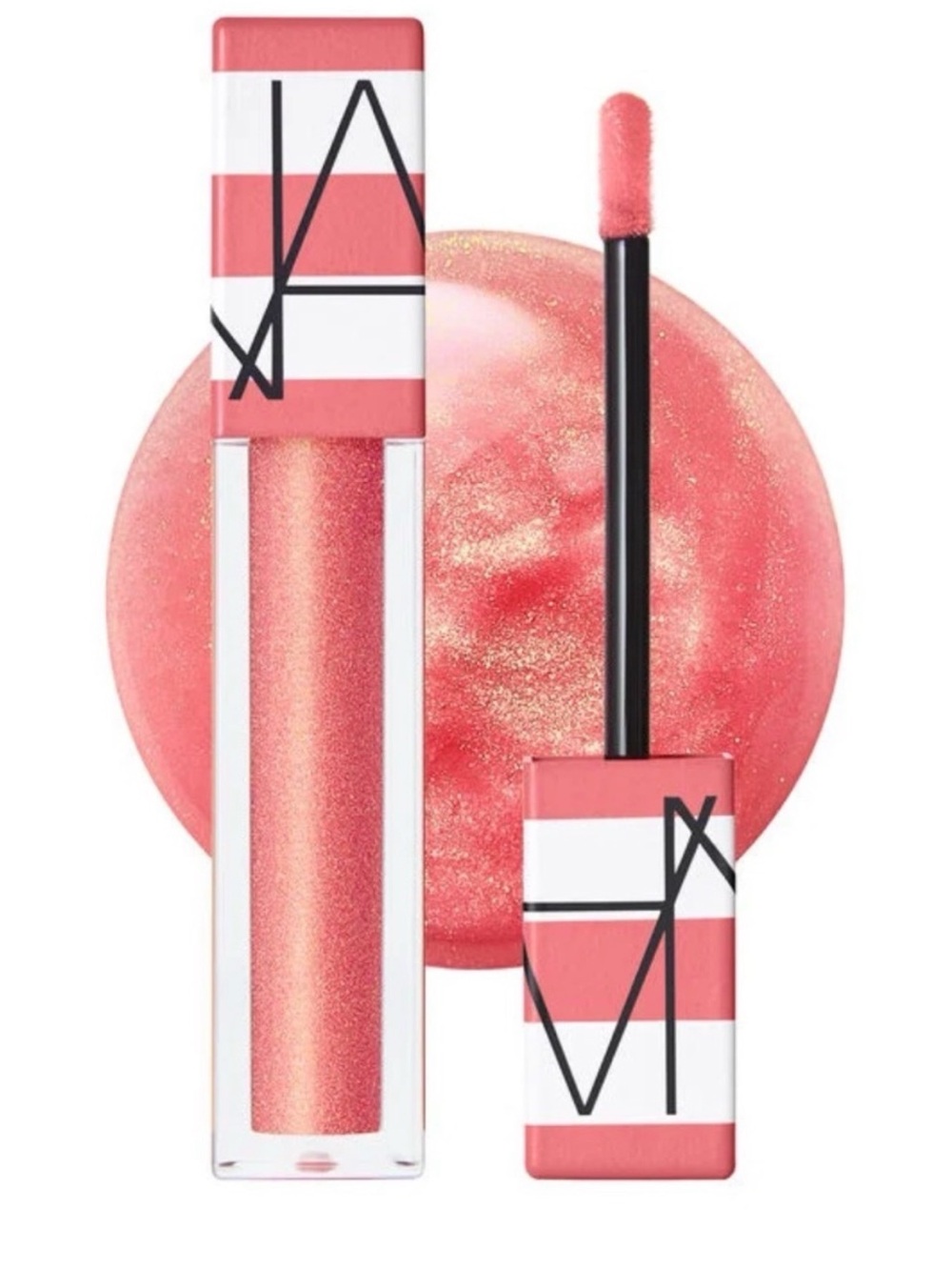 NARS Afterglow Lip Oil Shimmer Lip Gloss, Orgasm 777, NIB